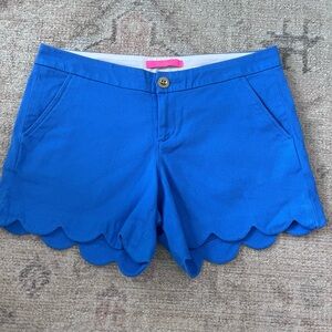 Lilly Pulitzer scalloped shorts
